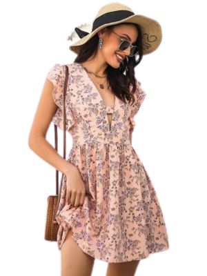 Women Floral Dress Wholesale